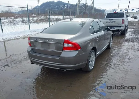 2010 Volvo S80 T6 z USA, uszkodzony, nr VIN YV1992AH6A1127600